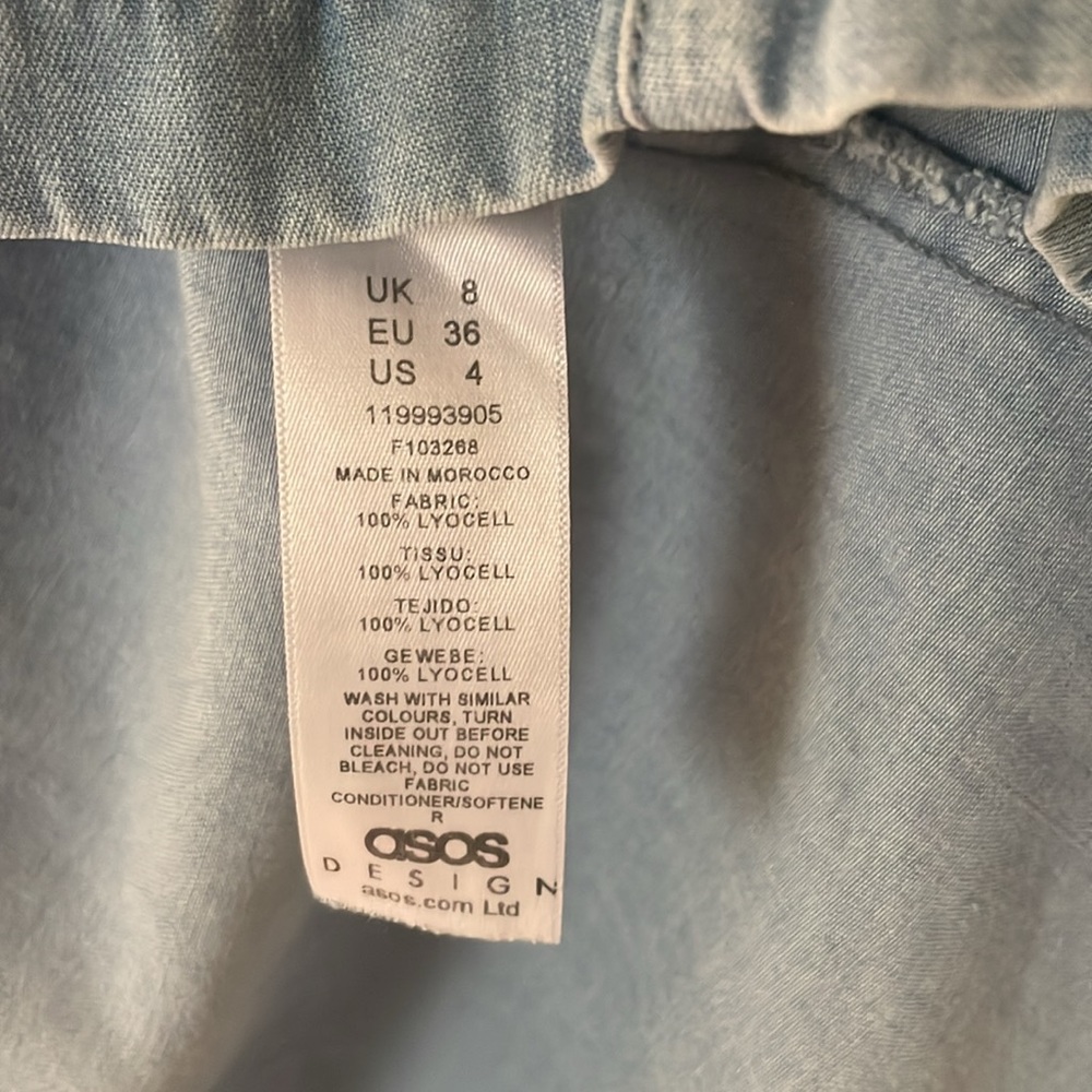 Denim Button Up Dress - Picture 10 of 11